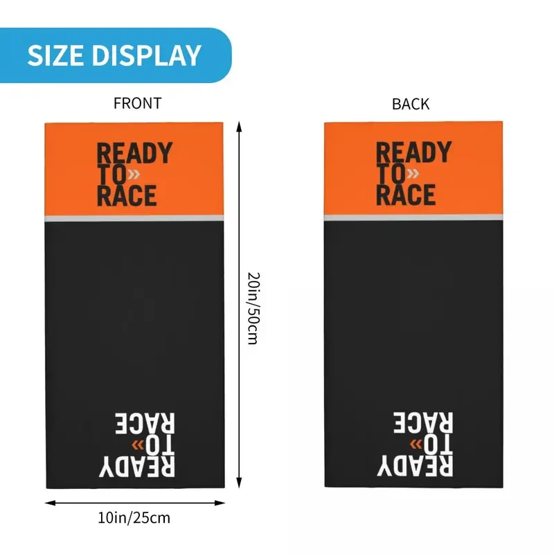 Ready To Race Bandana Neck Cover Printed Enduro Cross Motocross Bike Balaclavas Wrap Scarf Headwear Outdoor Sports  Adult Winter