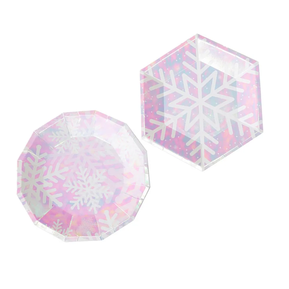 

16pcs Disposable Paper Tray Waterproof Cake Circle Base for Party Snacks Fruits Food serving Ideal Celebration Event