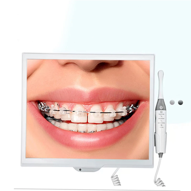 dental supplies intra oral camera dental intra oral camera with monitor USB 8 mega pixels