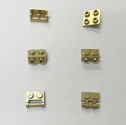 *Metallic Gold Bracket* 10 pcs DIY enlighten block brick part No. Compatible With Other Assembles Particles