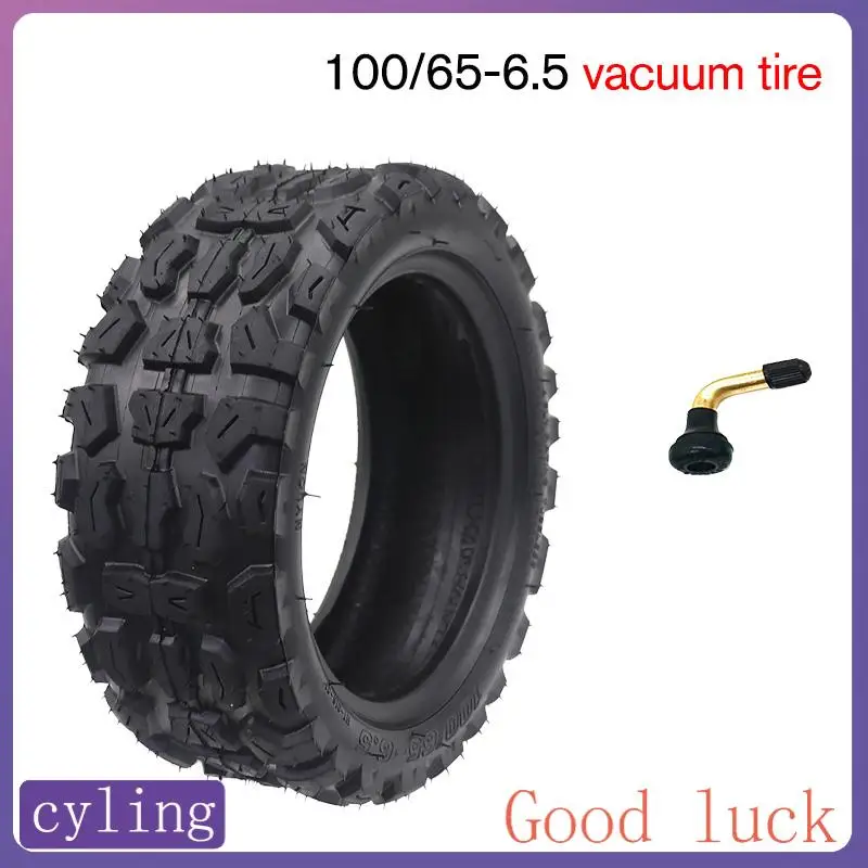 

100/65-6.5 Tuovt Tubeless Rubber Tire Widen Off-Road for Dualtron Electric Scooter 11 Inch Vacuum Pneumatic Replacement Tyre