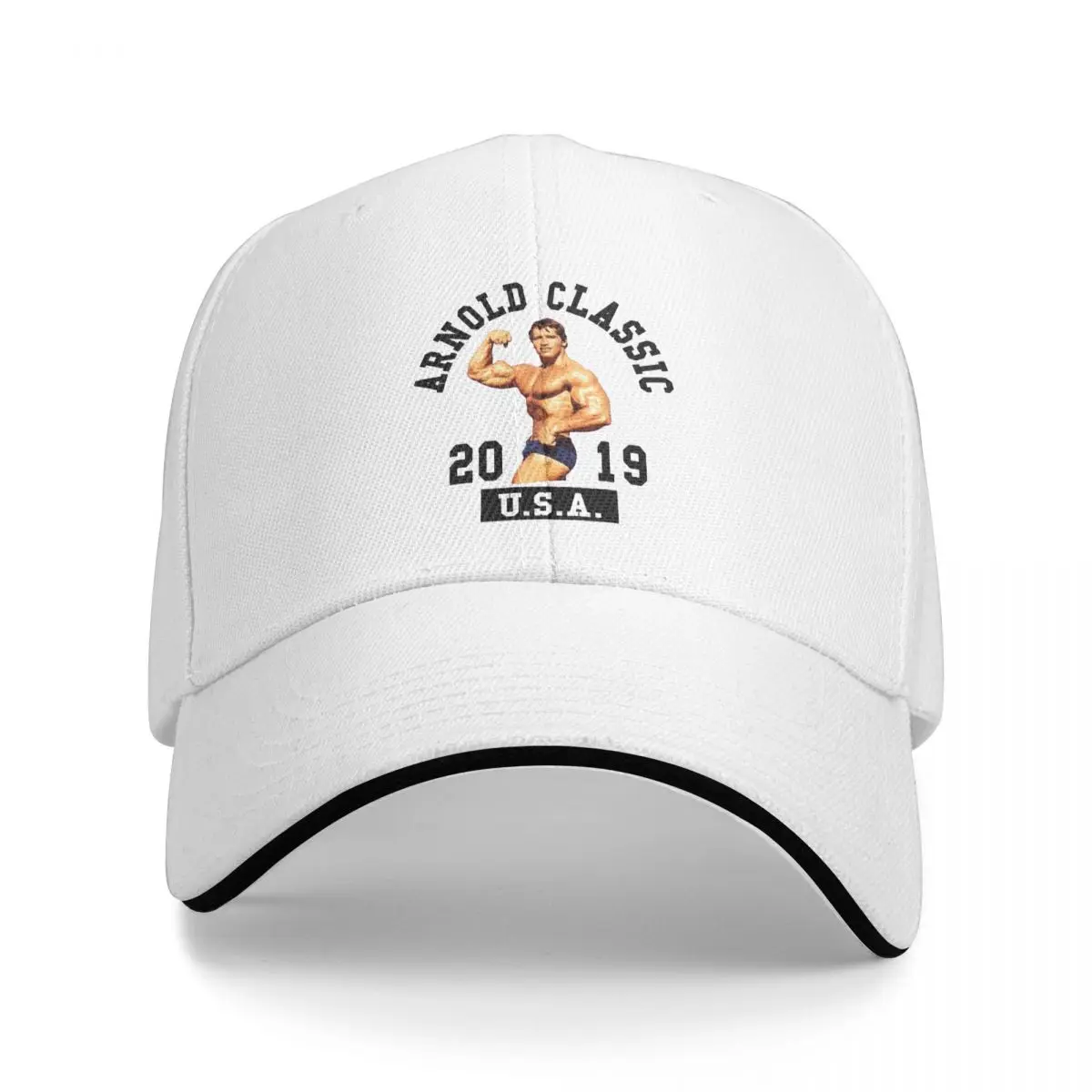 The Terminator Arnold Classic Dad Hats Pure Color Women's Hat Windproof Baseball Caps Peaked Cap