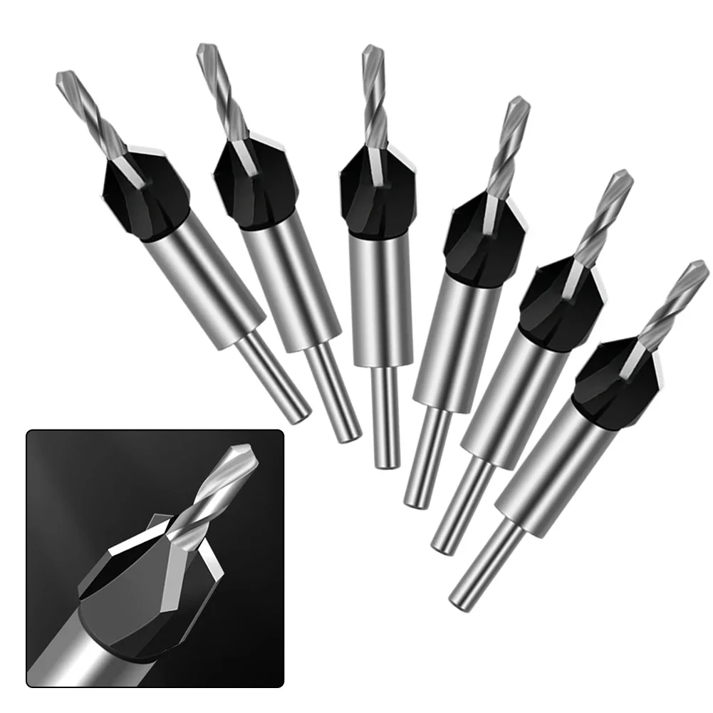 

2.8-4mm Carbide Tipped Countersink Drill Bits 8mm/10mm Shank For Woodworking For Power Tools Drill Bits Accessory