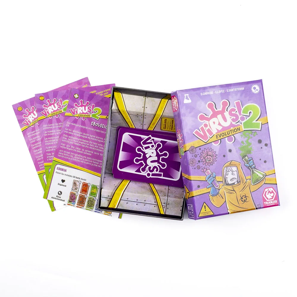 2026 Virus 1 2 3 حزمة ألعاب لوح توسيع قاعدة - نسخة صحيحة ممتعة بشكل متنافق للحفلات العائلية