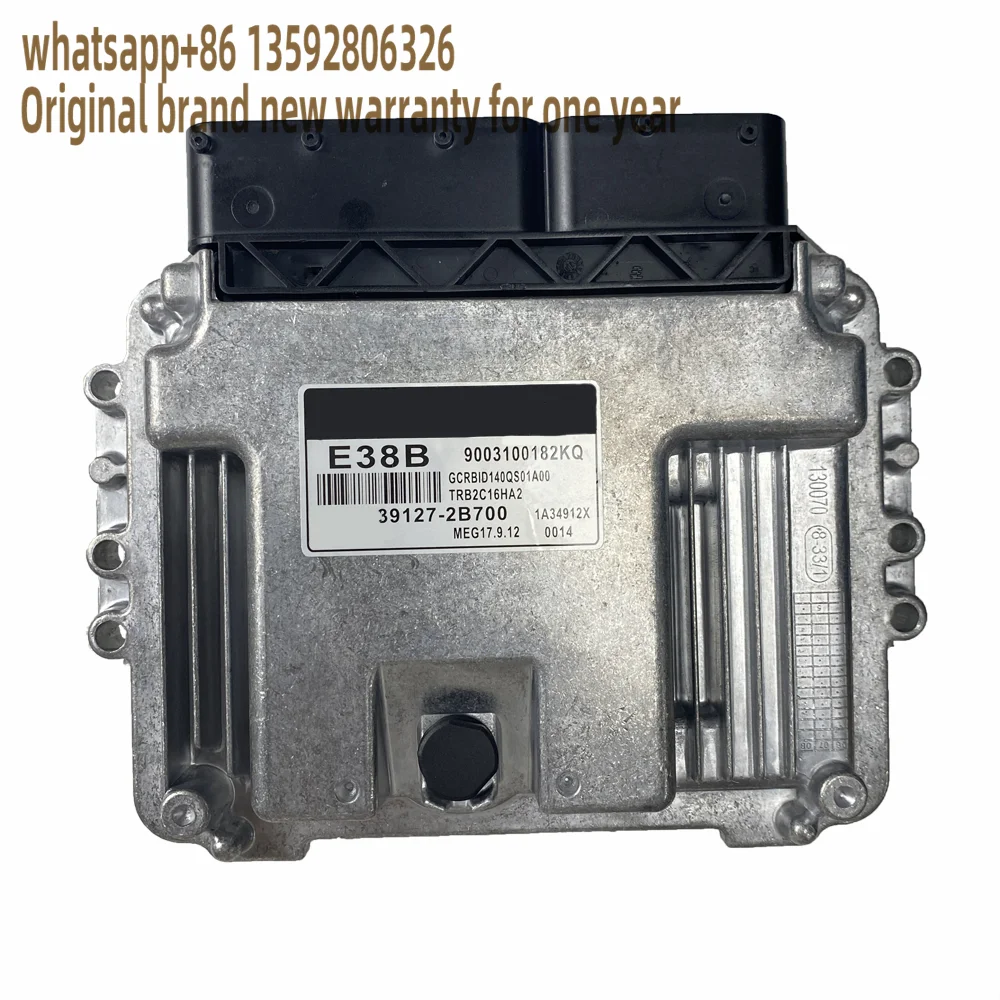 Оригинальный 39127-2B700 E38B плата двигателя ECU электронный блок управления MEG17.9.12 для Hyundai ACCENT 11
