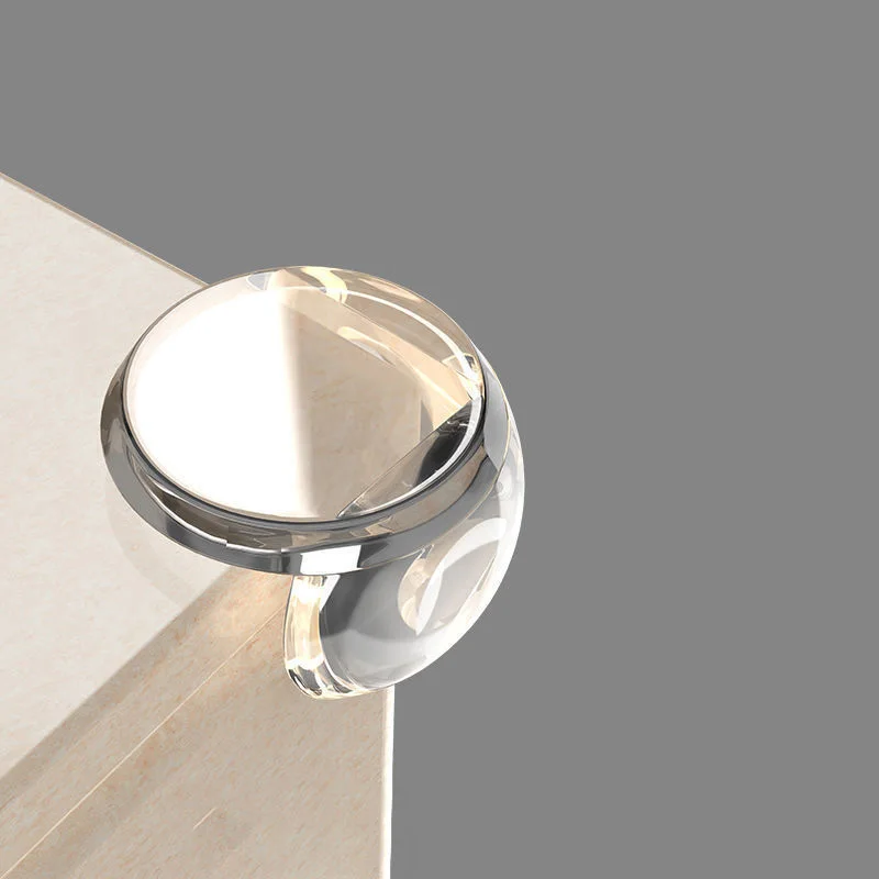 10pc Safety Corner Protector Soft Corner Sticker Anti-bump Guard Corner Edge Protection Cover Table Corner Window Anti-collision