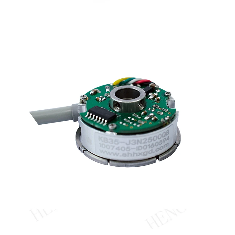 

KB35 No housing 35mm incremental type 5-30V output 6mm 8mm shaft electronic encoder 1000 pulse encoder encoder for robotics