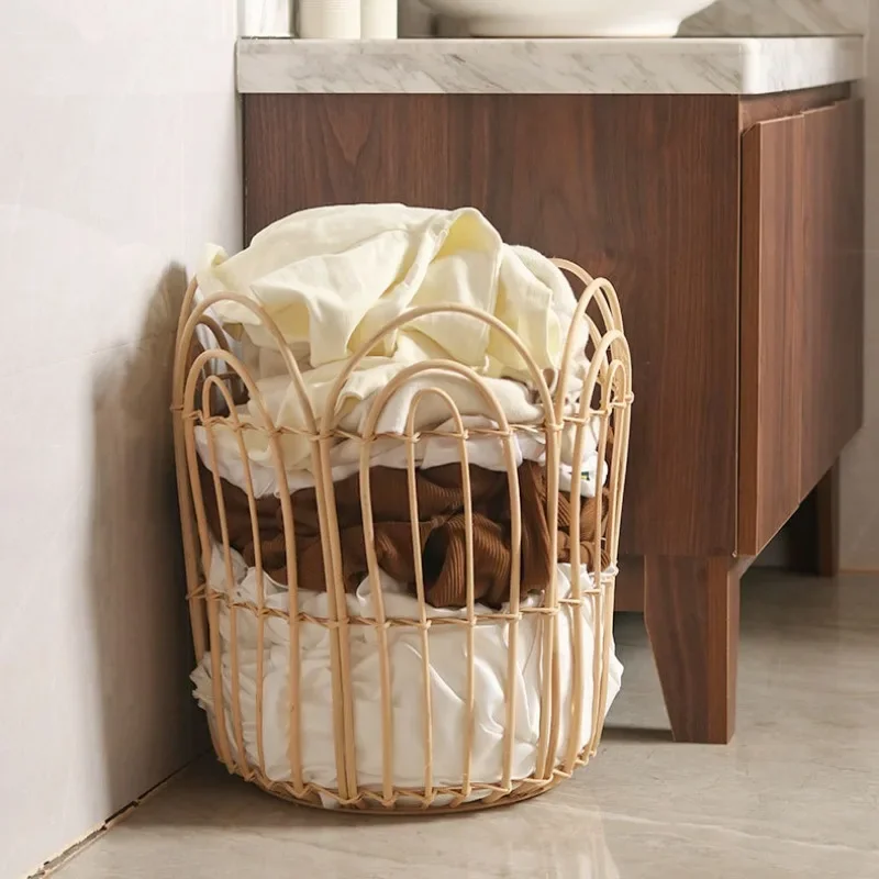 

Traditional Woven Storage Basket Made of Indonesian Rattan Material