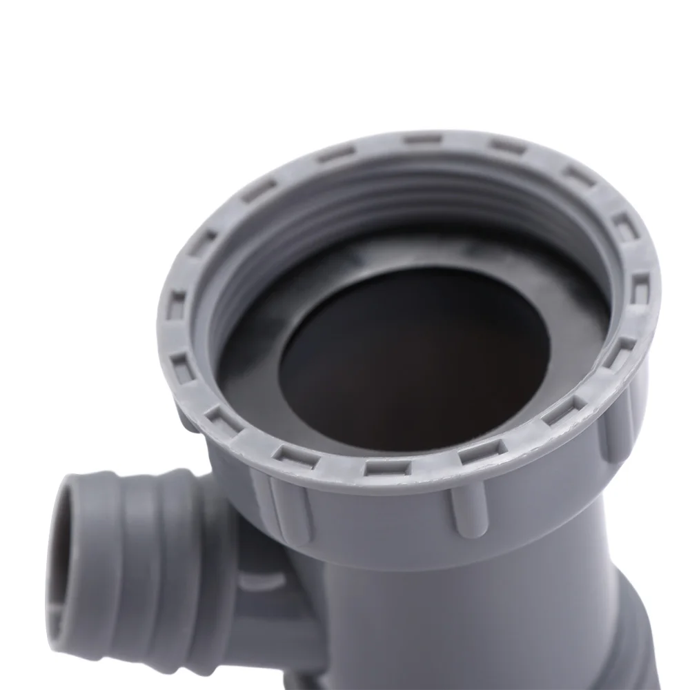 Y-shaped Sink Drainpipe Adapter Durable Simple Sewer Branch Connector Convenient ABS Kitchen Drain Pipe Adapter Home
