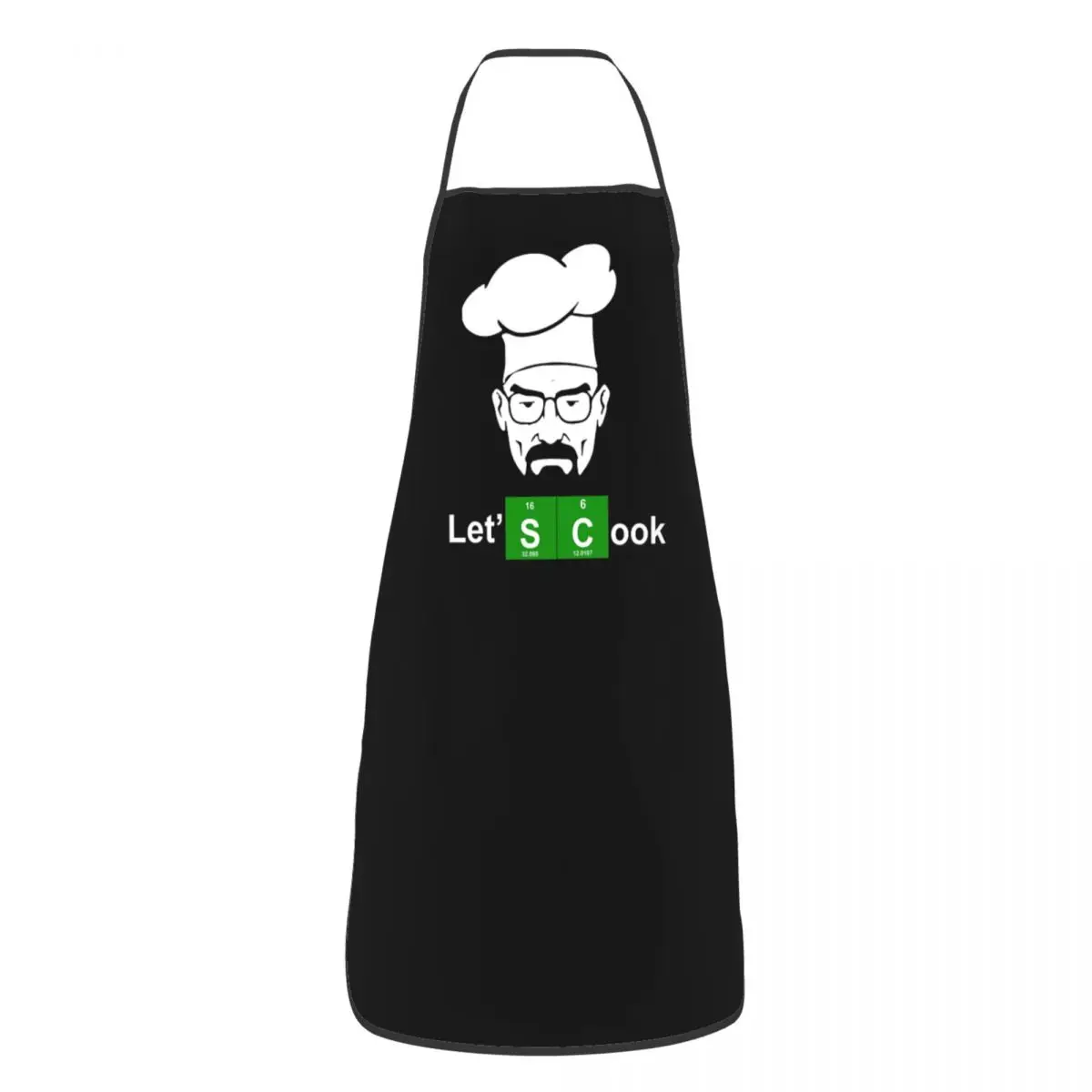 Breaking Bad Let\'s Cook Apron for Women Men Unisex Bib Funny Kitchen Cooking Tablier Cuisine Chef Painting