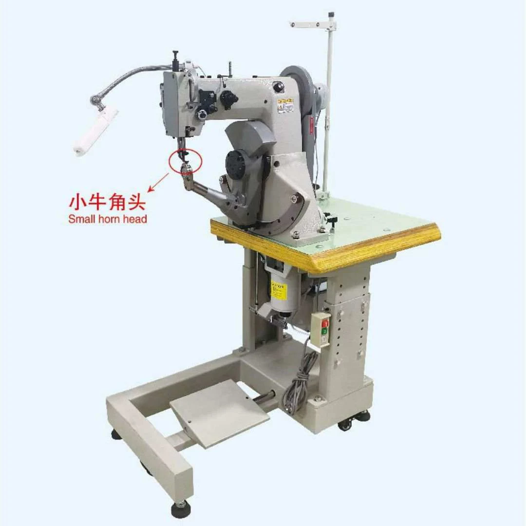 QK-168S New Hot Sale Double Thread Leather Inner Shoe Insole Side Stitching Industrial Sewing Machine Servo Motor High-Speed
