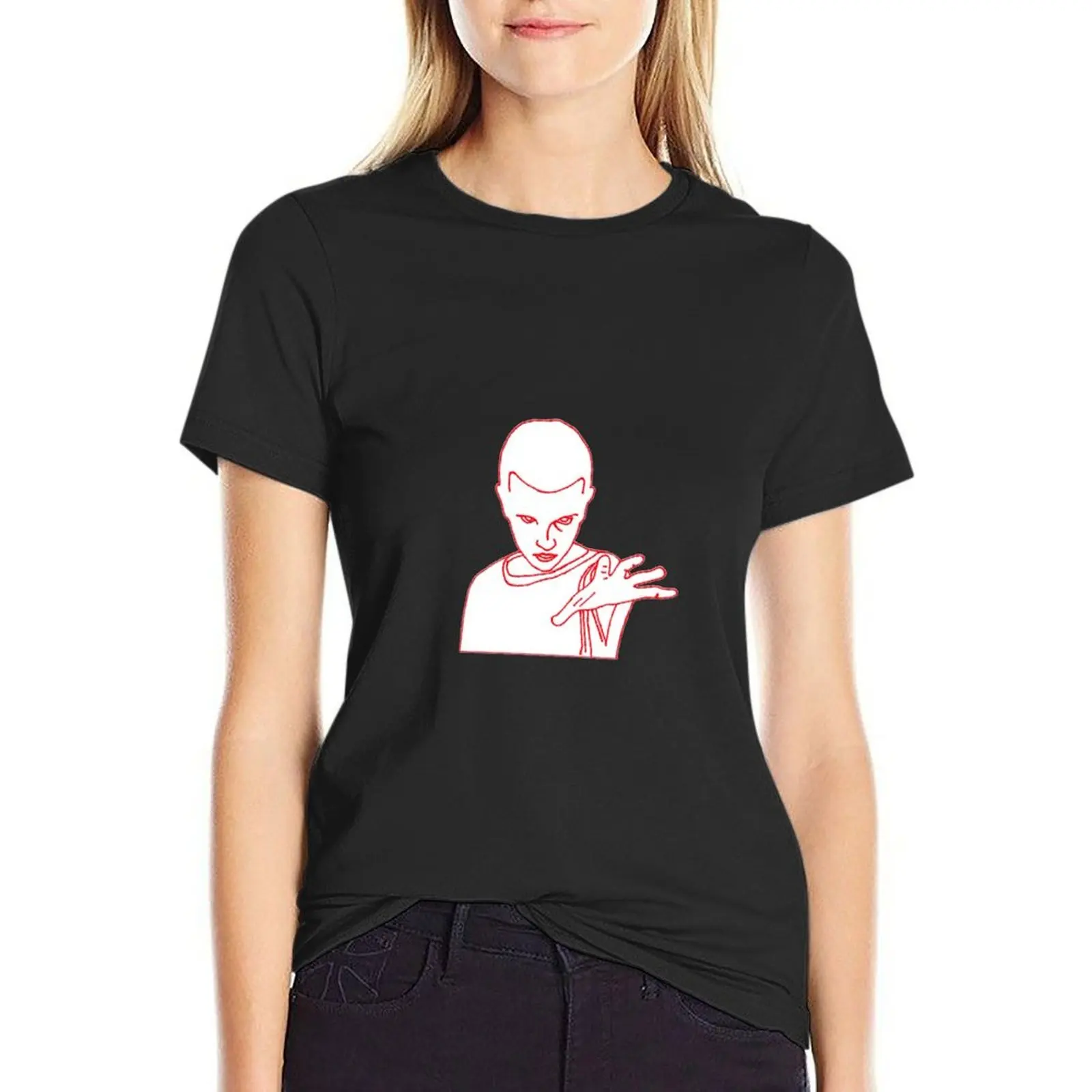 Stranger T-Shirt animal print shirt for girls plus size tops Woman T-shirts