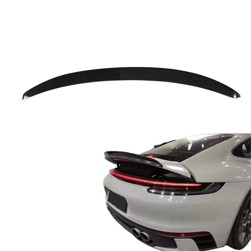 

Prepreg Carbon Fiber Trunk Spoiler Ducktail Rear Wing for 911 992 Carrera 4 S 4S 2019-2024