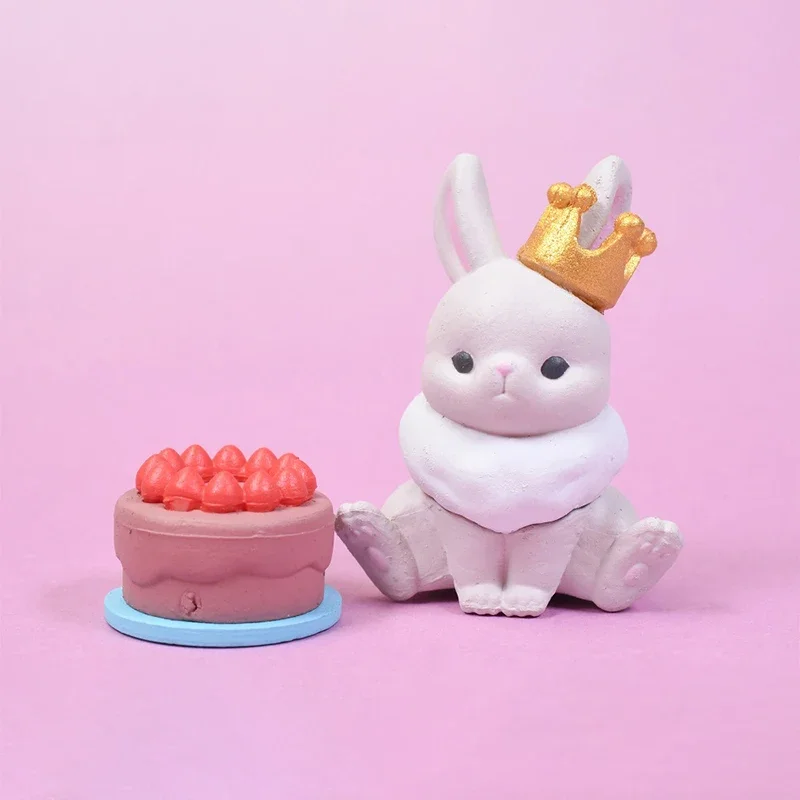 Pomerania Modellazione Gashapon Kawaii Regali di festa Ornamento da tavolo Action Figure Giocattoli di modello