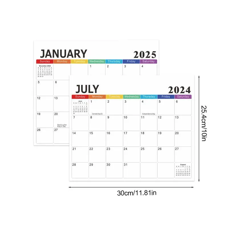 Grote Magnetische Kalender Grote Klaslokaal Magneet Engelse Kalender Magnetische Maandelijkse Kalender Met Lege Blokken Eenvoudig Planning Vierkant