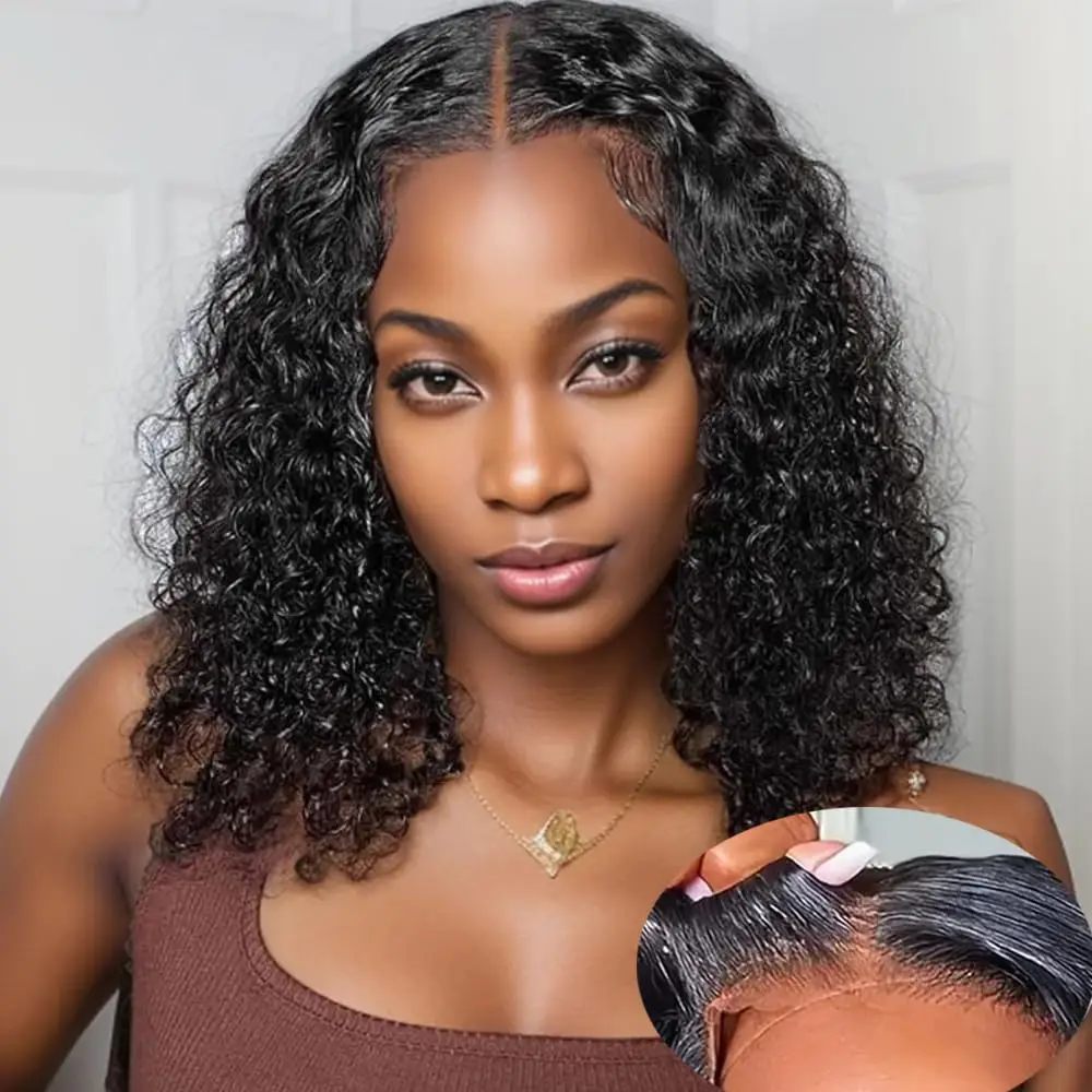 water-wave-bob-4x4-put-on-and-go-glueless-lace-front-wigs-human-hair-180-density-for-women-brazilian-pre-plucked-natural-color