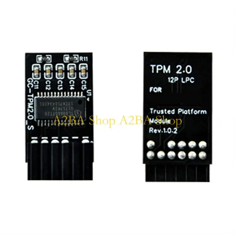 

A2BA TPM 2.0 Security Module With 12Pin LPC Interfaced Enhances Data Protections