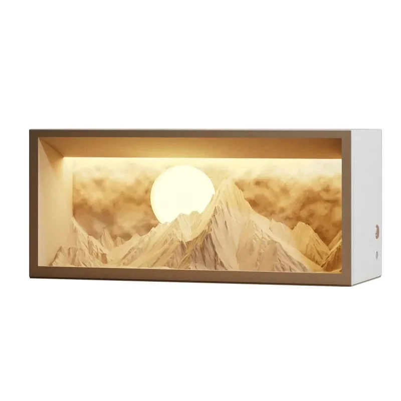 Sunshine Jinshan Night Light Gift Girl's Birthday Table Lamp Atmosphere Aromatherapy Light Newlywed Bedroom Bedside Lamp