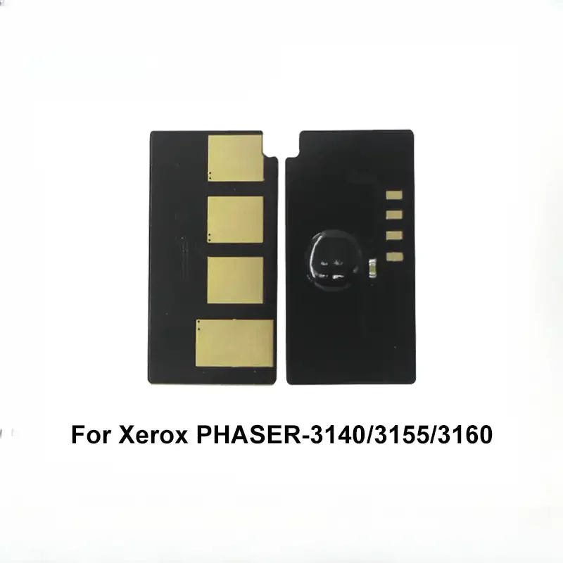 Chip de Toner para Impressora Xerox Phaser 3140 3155 3160 108R00909 108R00908 108R00984, Chips de Reset de Cartucho para Refil