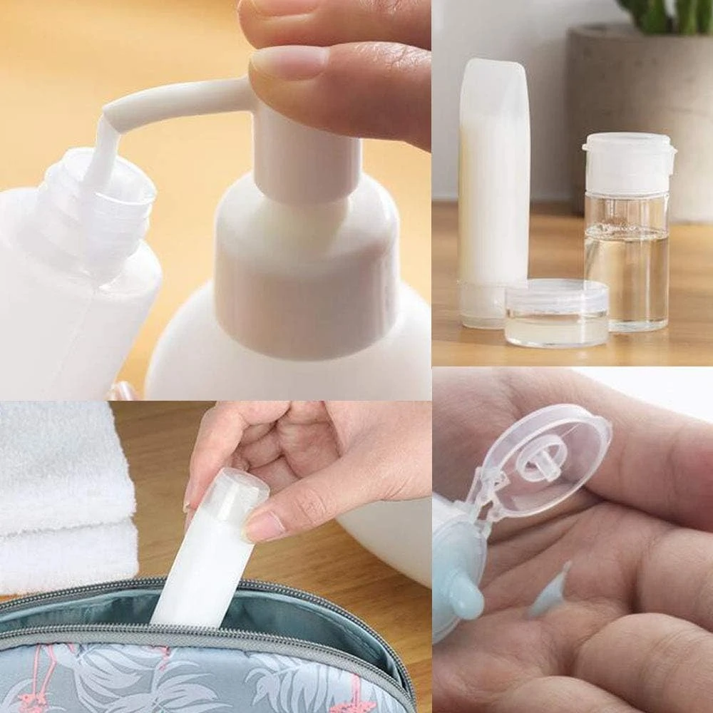 30 Stück 30ML Leere Reisegröße Plastik-Quetschtuben Nachfüllbare Kosmetikbehälter für Shampoo, Conditioner, Lotion, Toilettenartikel – Detail 2