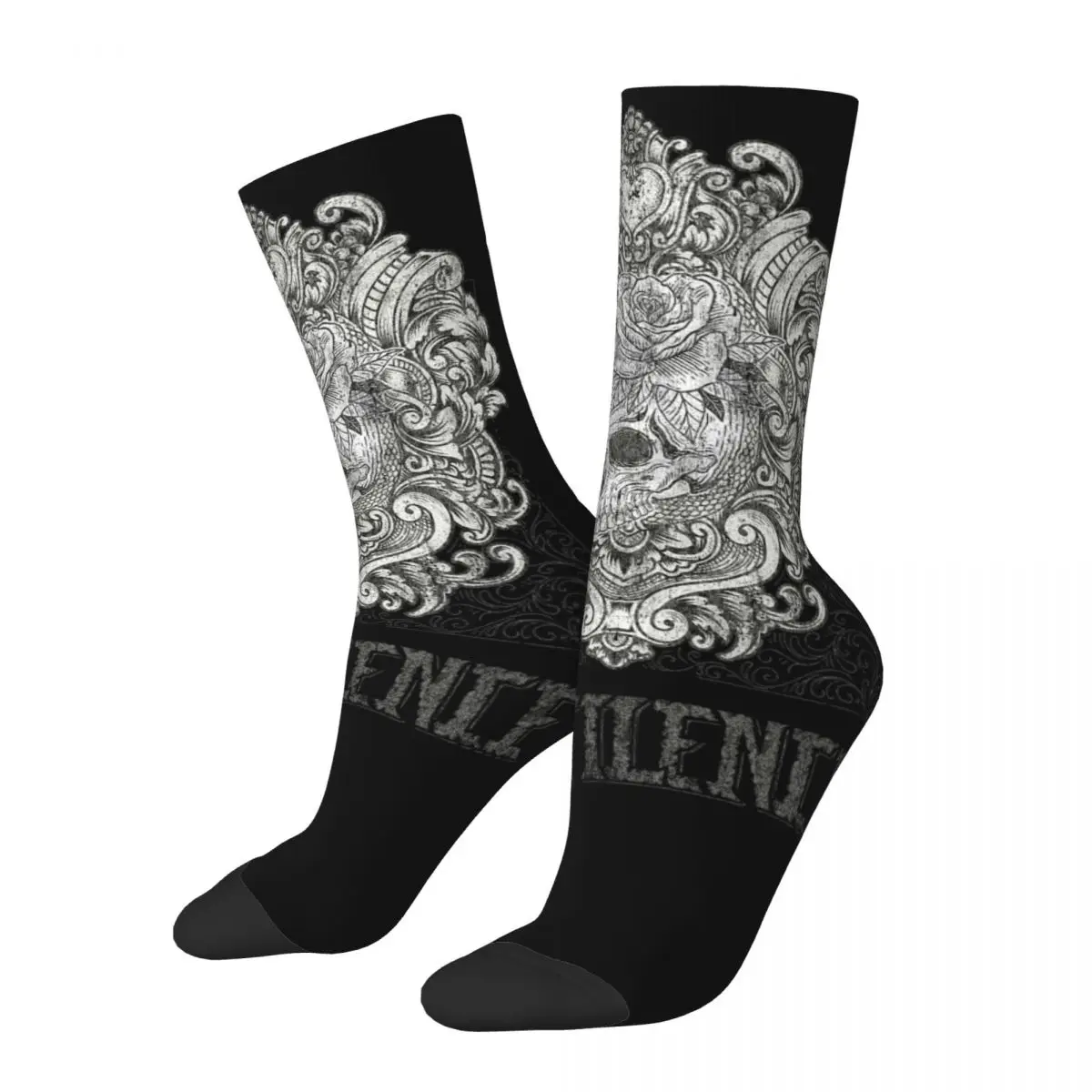 Pestilence Rock Metal Band Socks for Women Men Merch All Season Soft Crew Socks Non-slip