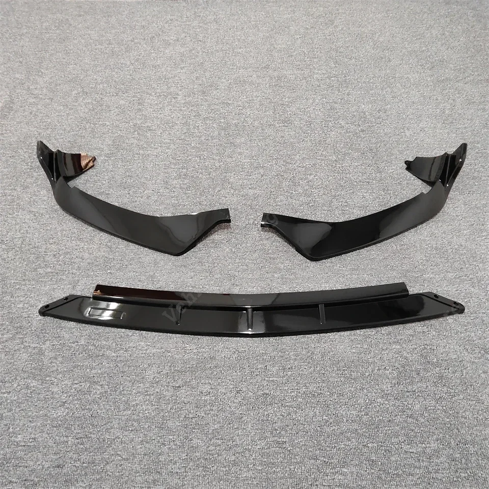 For Mercedes Benz C Class W206 C300 C400 C43 AMG S206 C180 C200 C220 C300 2022 Car Front Bumper Splitter Lip Spoiler Accessories