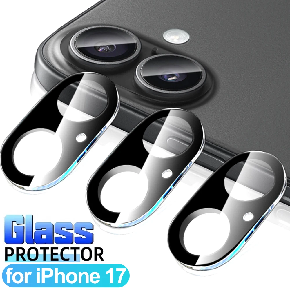 1/2/3/4PCS Camera Lens Protector for IPhone 17/17 Air/17 Pro/17 ProMax 9H Hardness Case Friendly Camera Protective Films