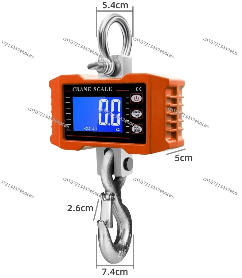 High-precision Electronic Hook Scale Digital Display Electronic Scale 60kg-2000kg