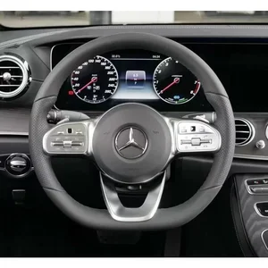 Auto Lenkrad Soon Badge, Emblem Styling Accessoires für Mercedes Benz Serie C, E, S, CLA, CLS, W212, W205, W204, 52 mm, 57 mm, ABS 12 Hauptverkäufe Volante Walking W205 - №4