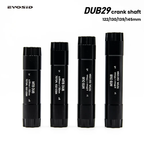 EVOSID DUB 29mm Eje AL7075 CNC 122mm/130mm/139mm/145mm para EVOSID DUB CRANKSET