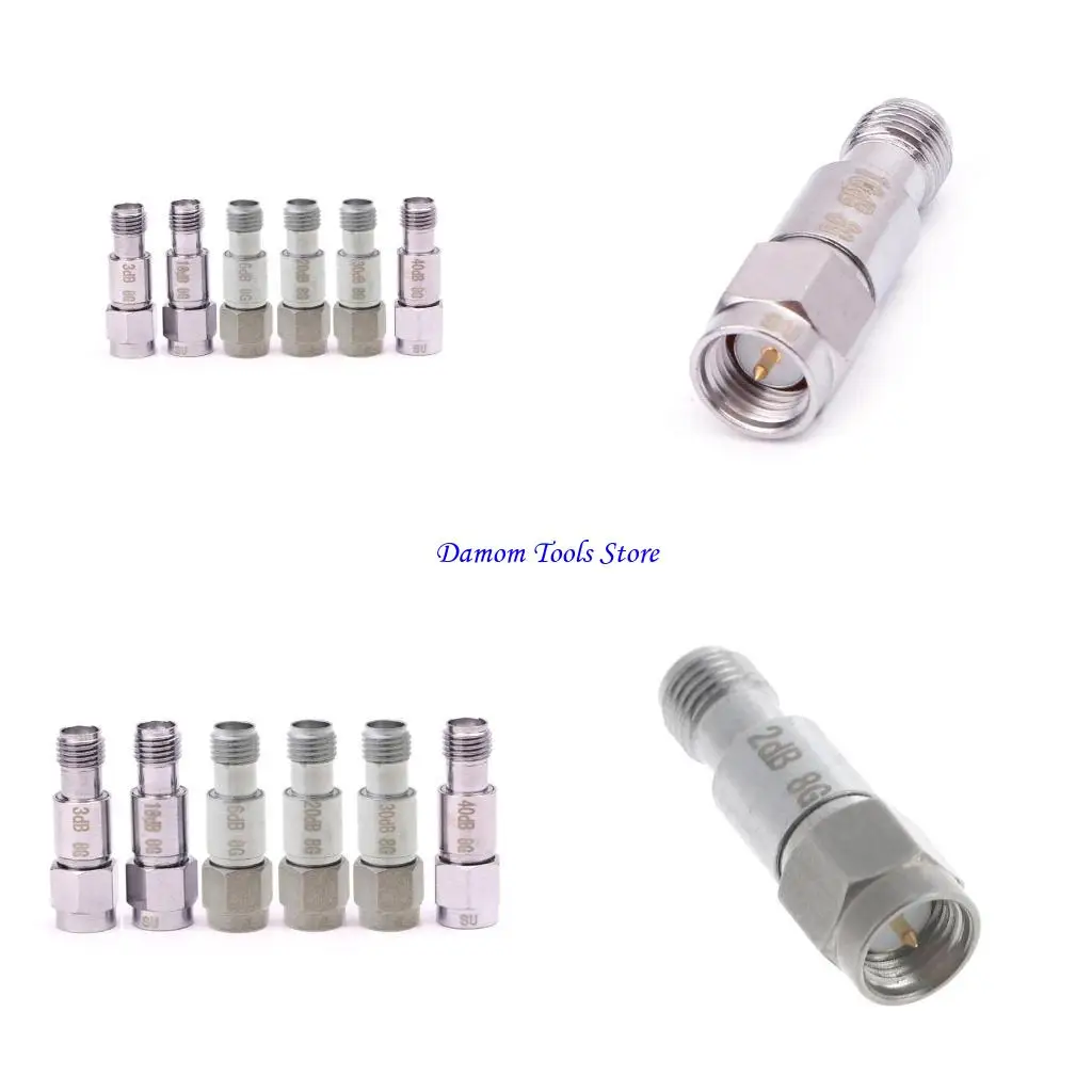 57BE SMA التخفيف 2W 8G DC-6GHZ 8GHZ المخففات الثابتة COAXIAL 40DB/30DB/20DB/10DB