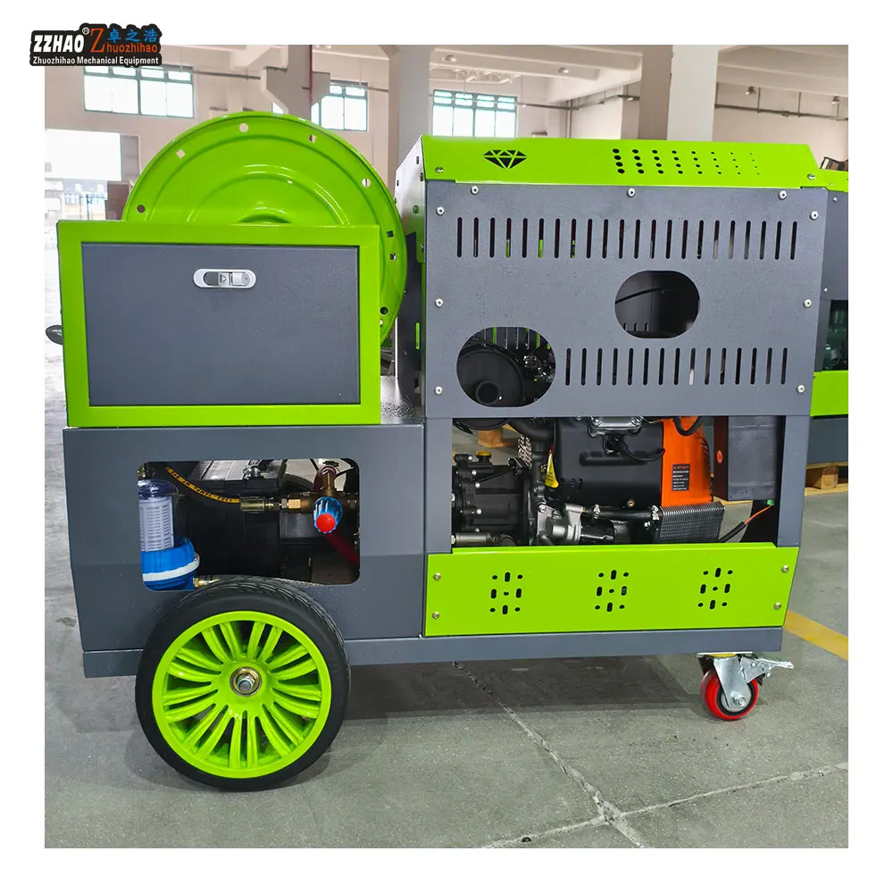 200bar  Flow Rate 64/84L Remote-controlled Pipeline Dredging Machine