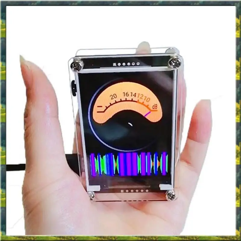 ABGZ Clock Music Spectrum VU Meter 2.4