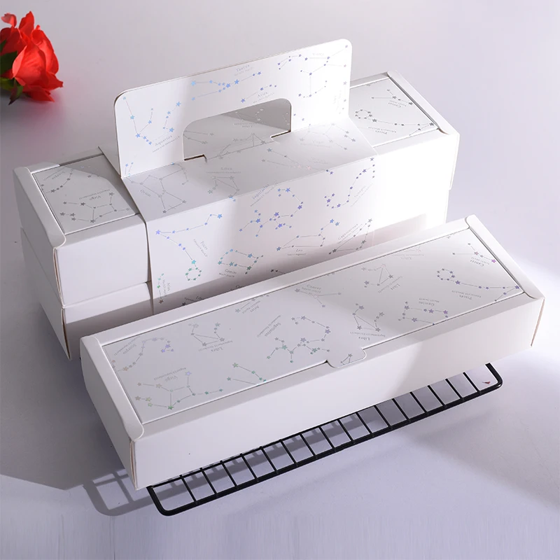 Gold Plated Pine ortcake Rectangular Biscuit Paaging Bag Cotton Paper Seal Bag for Mid-Autumn Festival Gifts view 4