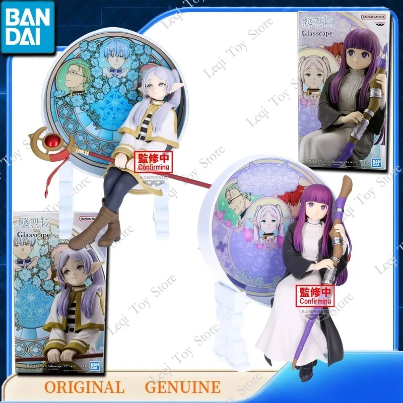 

Bandai Original Genuine BANPRESTO FRIEREN GLASSCAPE Anime Action Figures Toys Kids Gift Doll Collectio Model Ornaments