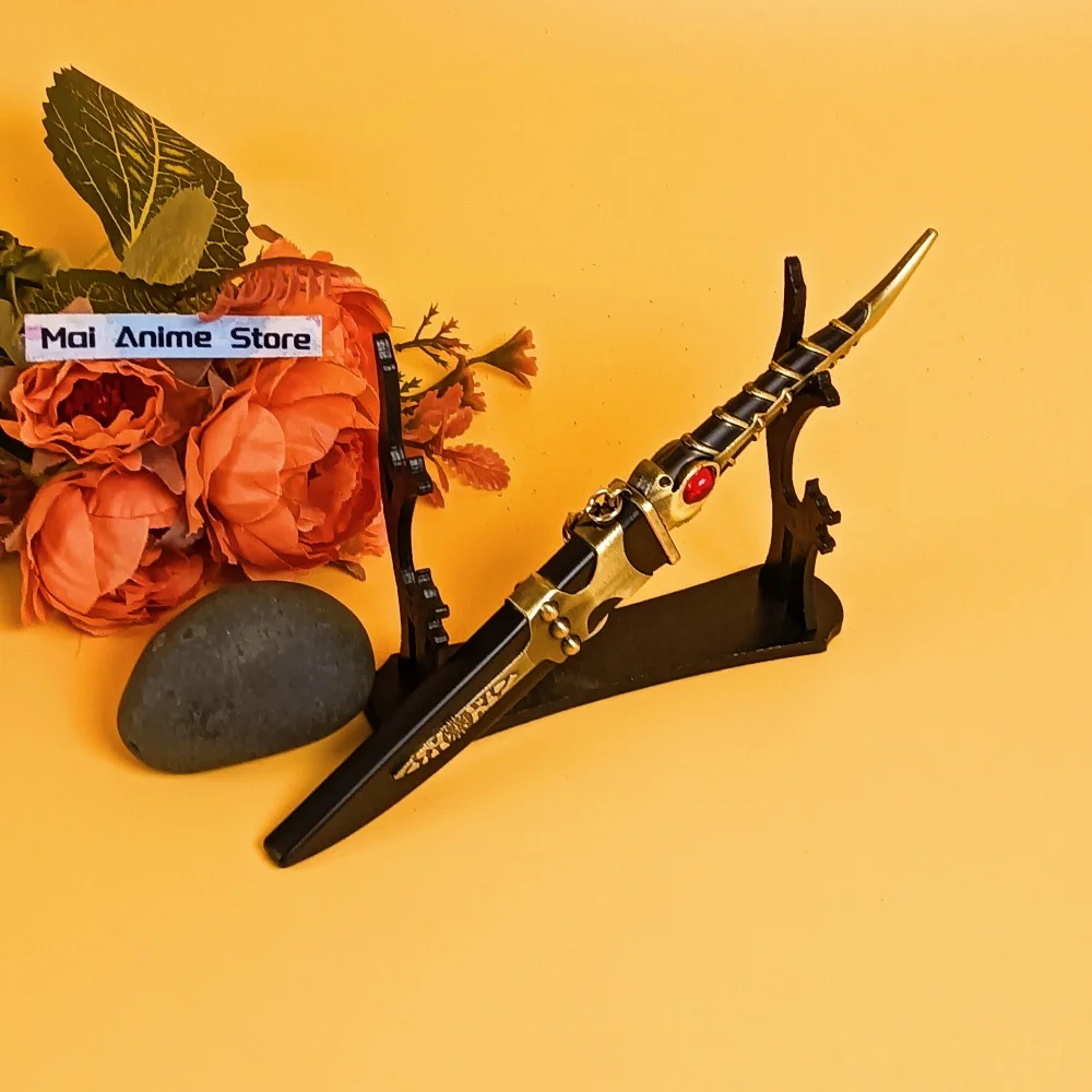 6.7 بوصة شفرة لعبة من عروش كاتانا الحجم الحقيقي اليابانية كاتانا سيف ساموراي أنيمي المعادن السيف تأثيري الدعامة النينجا سكين لعبة هدية