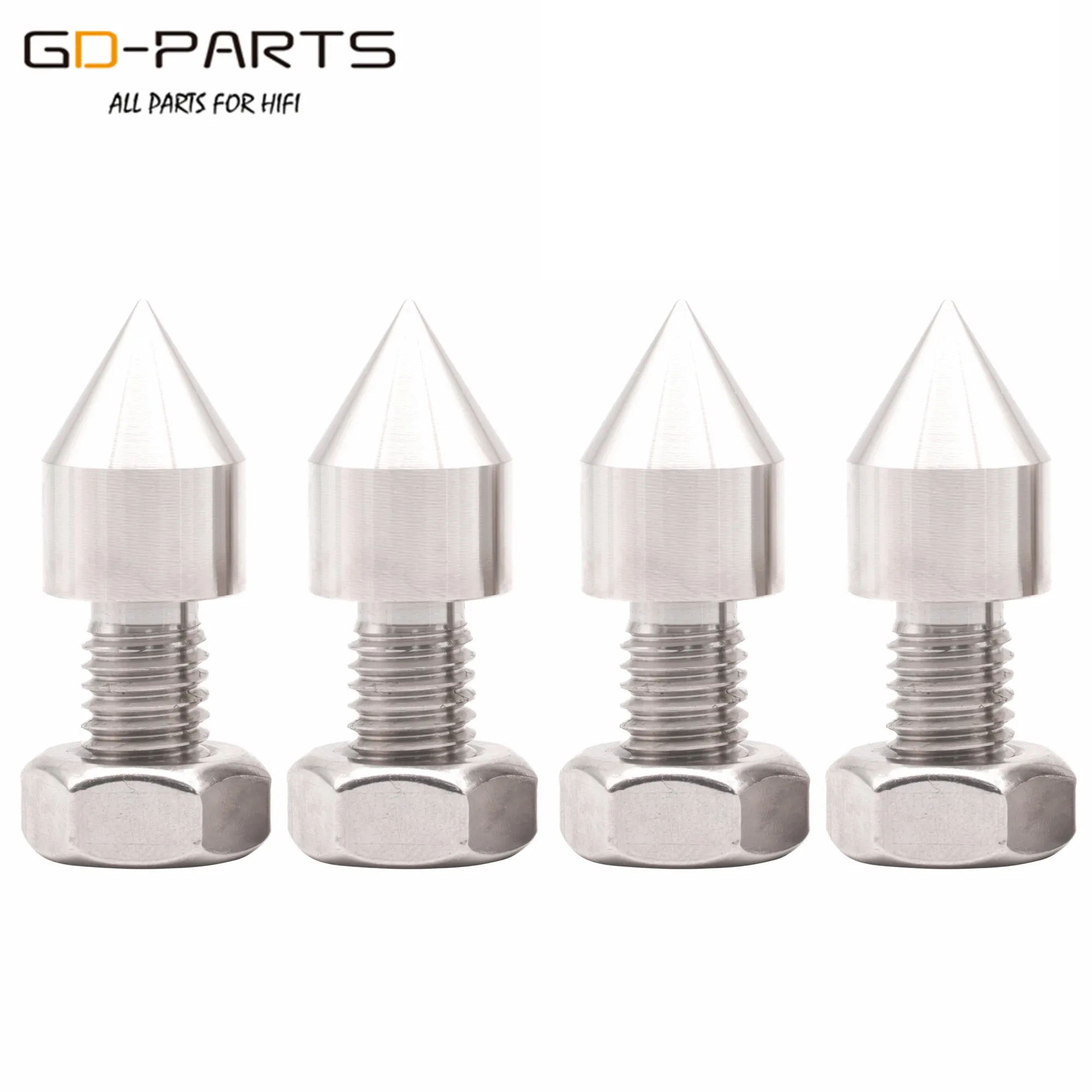 SUS-316 Stainless Steel Speaker Spike Cone M6 M8 M10 Hifi Audio AMP Subwoofer Chassis Isolation Stand Foot Leg Damper