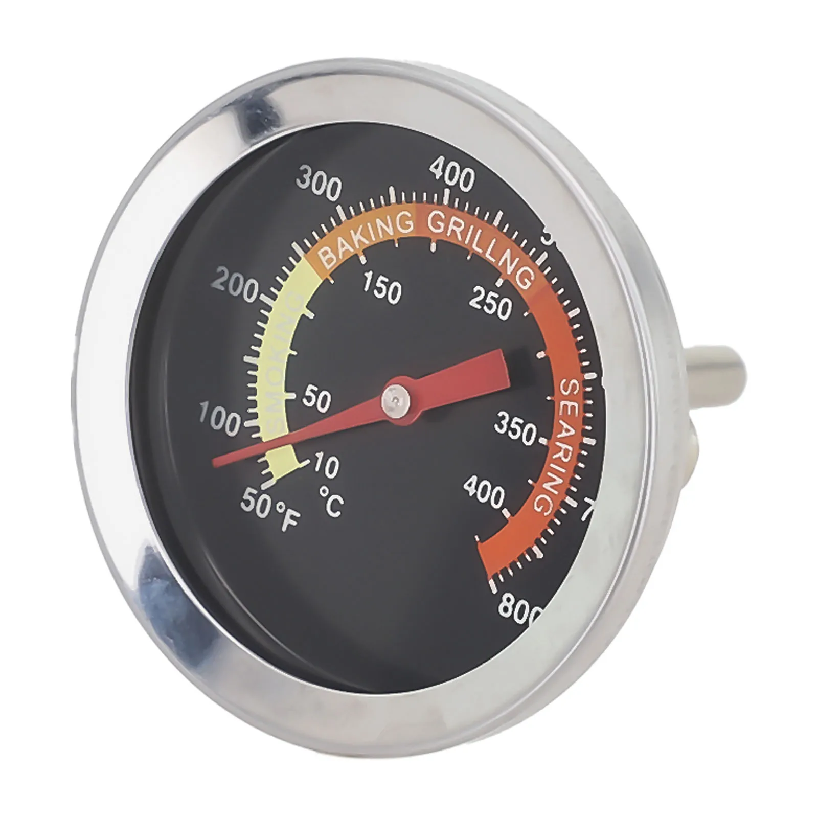 Accurate Grill Thermometer Barbecue Temp Gauge Indoor Cooking Dual Display Modes High-quality Construction For Grill For Oven