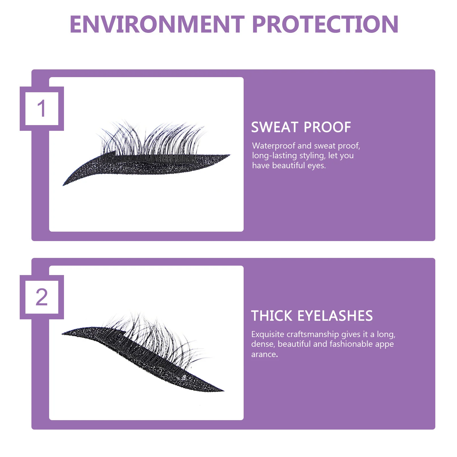 

4Pairs Glitter Black Eyeliner Decal Self-Adhesive Dense Eyelash Sticker for Festivals Cosplay Daily Makeup Eye Line Strip Tape