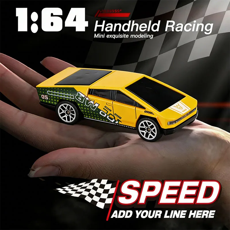 2026 Upgraded RC Car 1:64 Mini Alloy RC Drift Car Easy to Carry, 60mins Life. Exquisite Gift Box An Ideal Toy Gift for Children