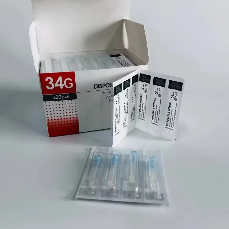 

Disposable Needle Sterile Painless Needle 34G 4mm 6mm 8mm 13mm 100pcs/box