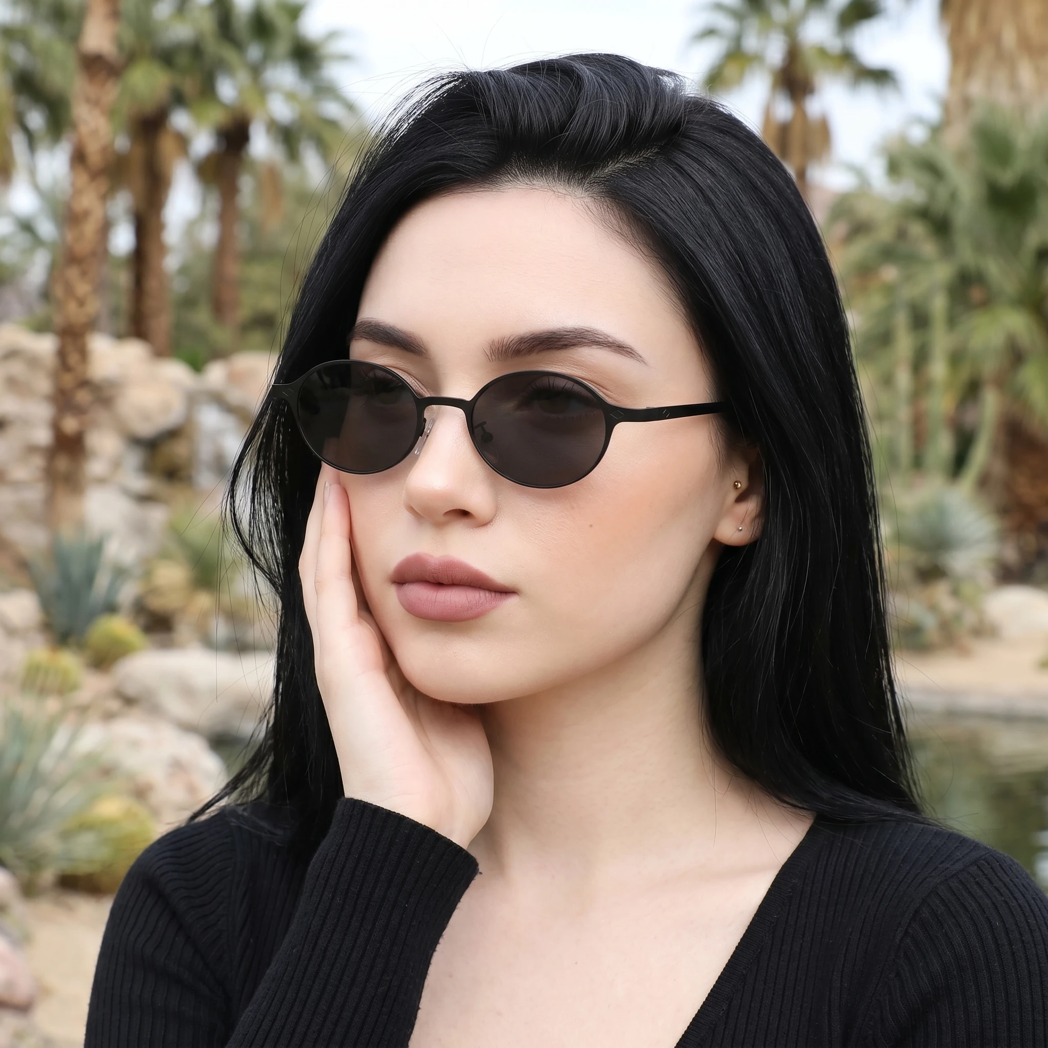 Klassische runde Sonnenbrille im John-Lennon-Stil für Männer und Frauen, Retro-Sonnenbrille mit kleinem, rundem, schwarzem Metallrahmen, Schutz