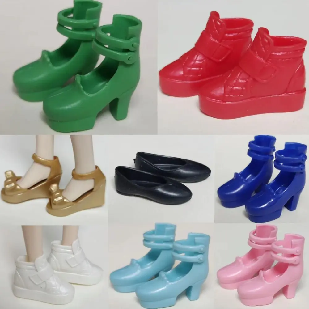 30cm 1/6 Doll Shoes High Quality 10 Styles Original Super Model Quality High Heels Handbags 30cm Doll Accessories