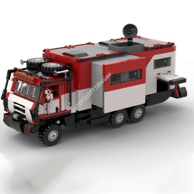 1533 pièces MOC Tatra Camper idées et blocs de construction de modèles CUUSOOed assembler cadeau de noël bricolage idée créative jouet éducation brique