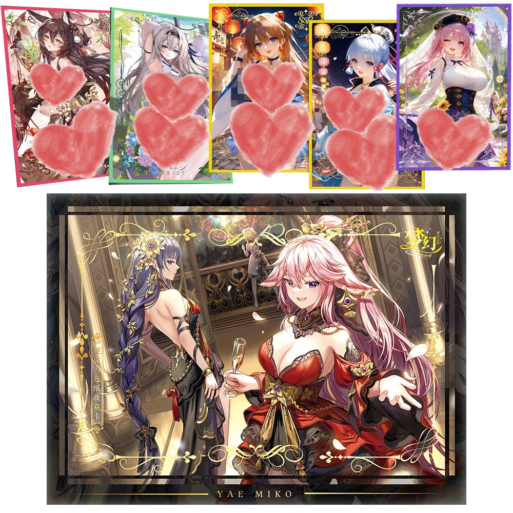 

Wholesale Palpitate Excitement Card for Children Rem Mizuhara Chizuru Seductive Goddess Limited Game Collection Card Kids Toys