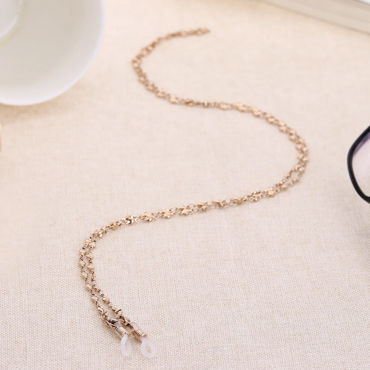 

Beaded Lanyard Chain for Glasses Eyeglass Necklace Cord Strap Stainless Steel Eyeglasses