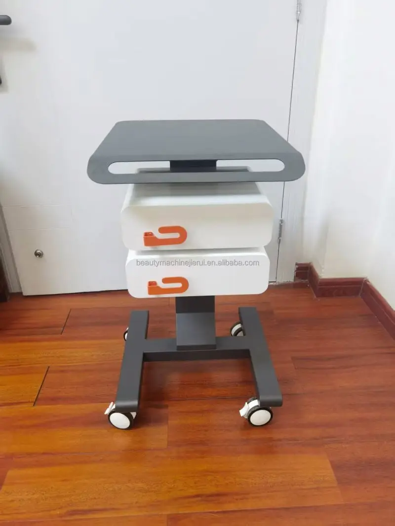 Standing Beauty Hair Salon Trolley Cart With Universal Wheels for Beauty Equipment Use