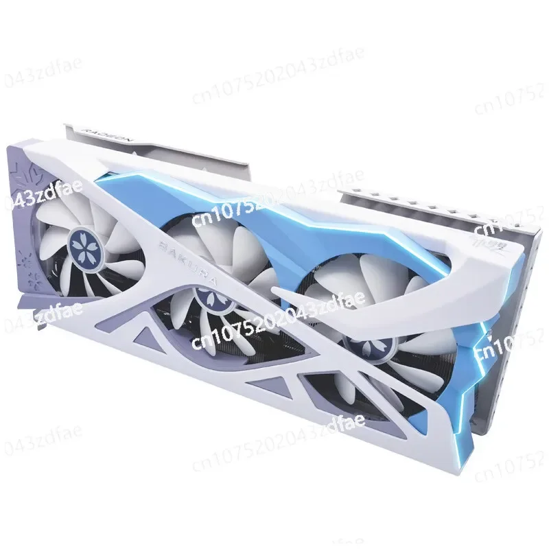 2518MHz Gaming Graphics Card for Esports Live Streaming Video Editing, RX 9070XT-16G OC GDDR6 256bit 20Gbps