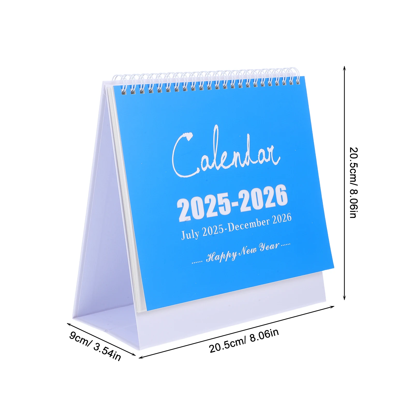 2026 مكتب 360 °   مخطط جدول ورقي قوي للتجليد بحلقة معدنية للمكتب والمدرسة وتواريخ مهمة كبيرة شهرية #6