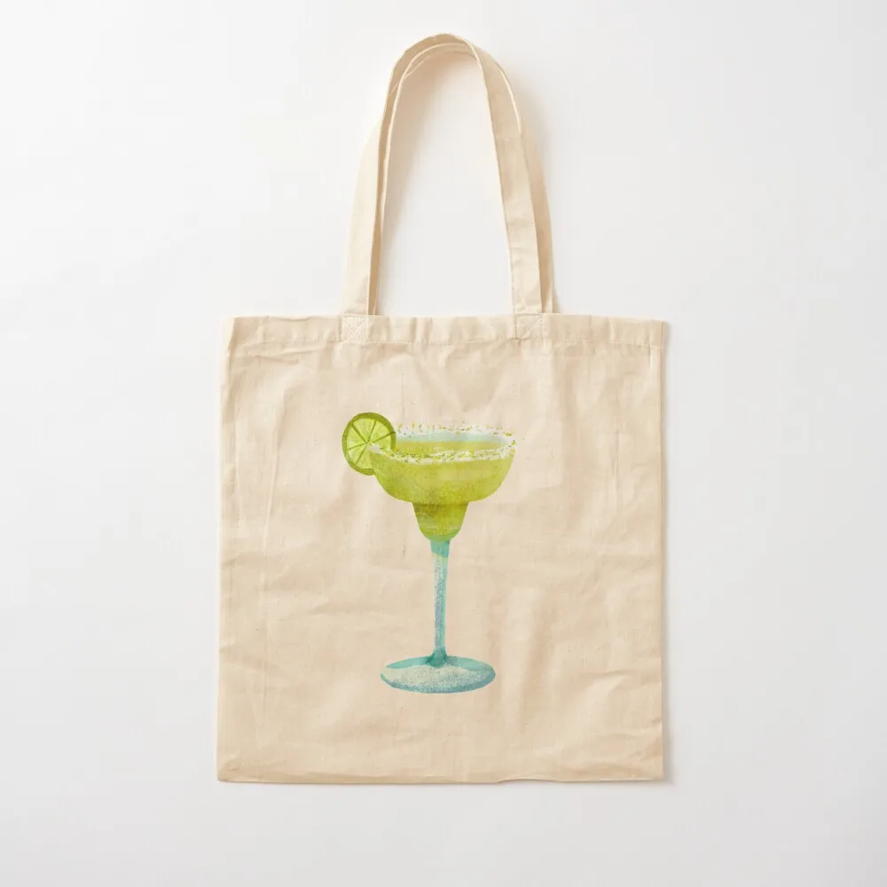 Frozen Margarita Cocktail Glass Tote Bag